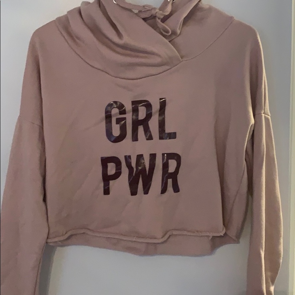 Crop top sweater
